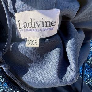 Ladivine Blue Sequin Dress